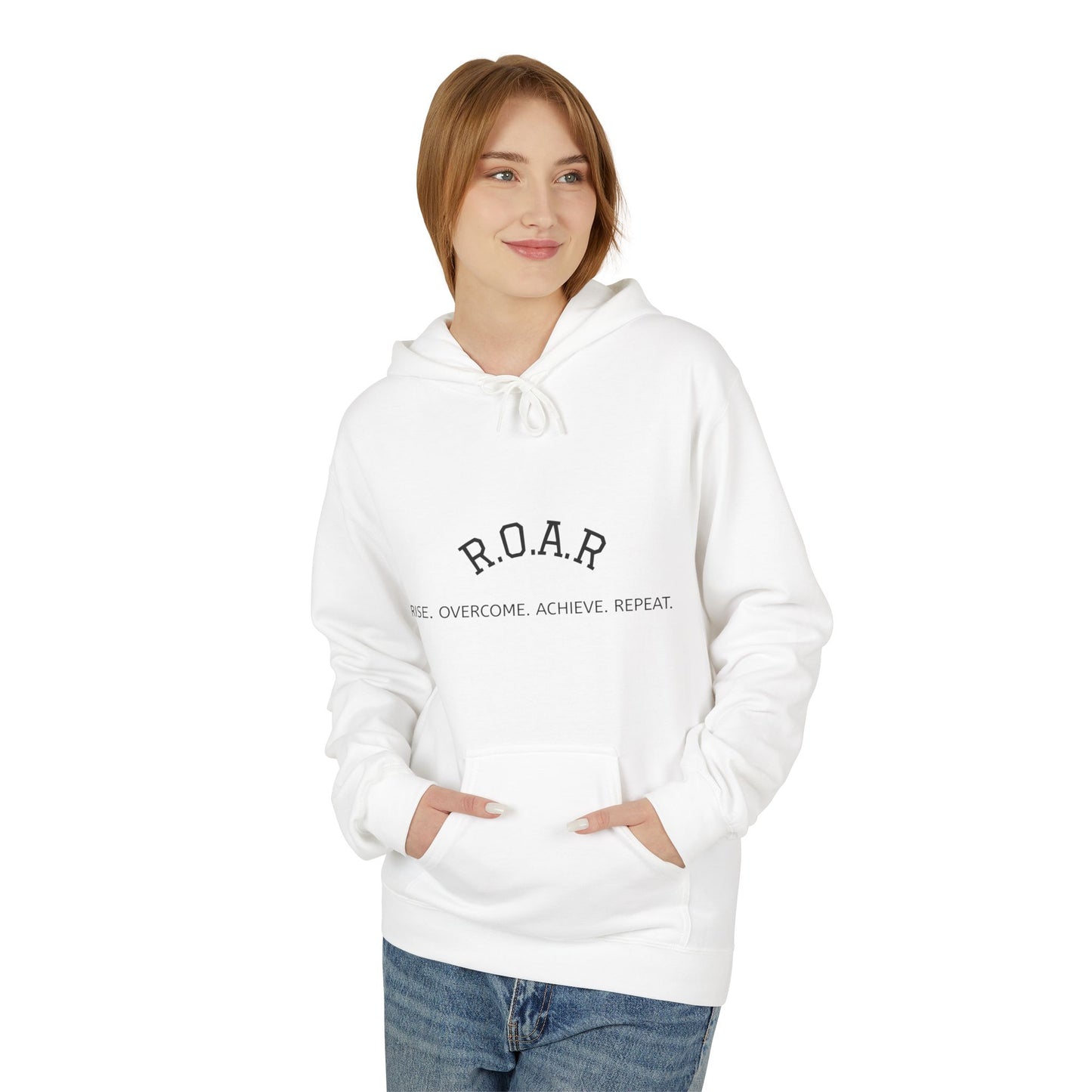 R.O.A.R. (Rise Overcome Achieve Repeat) Hoodie