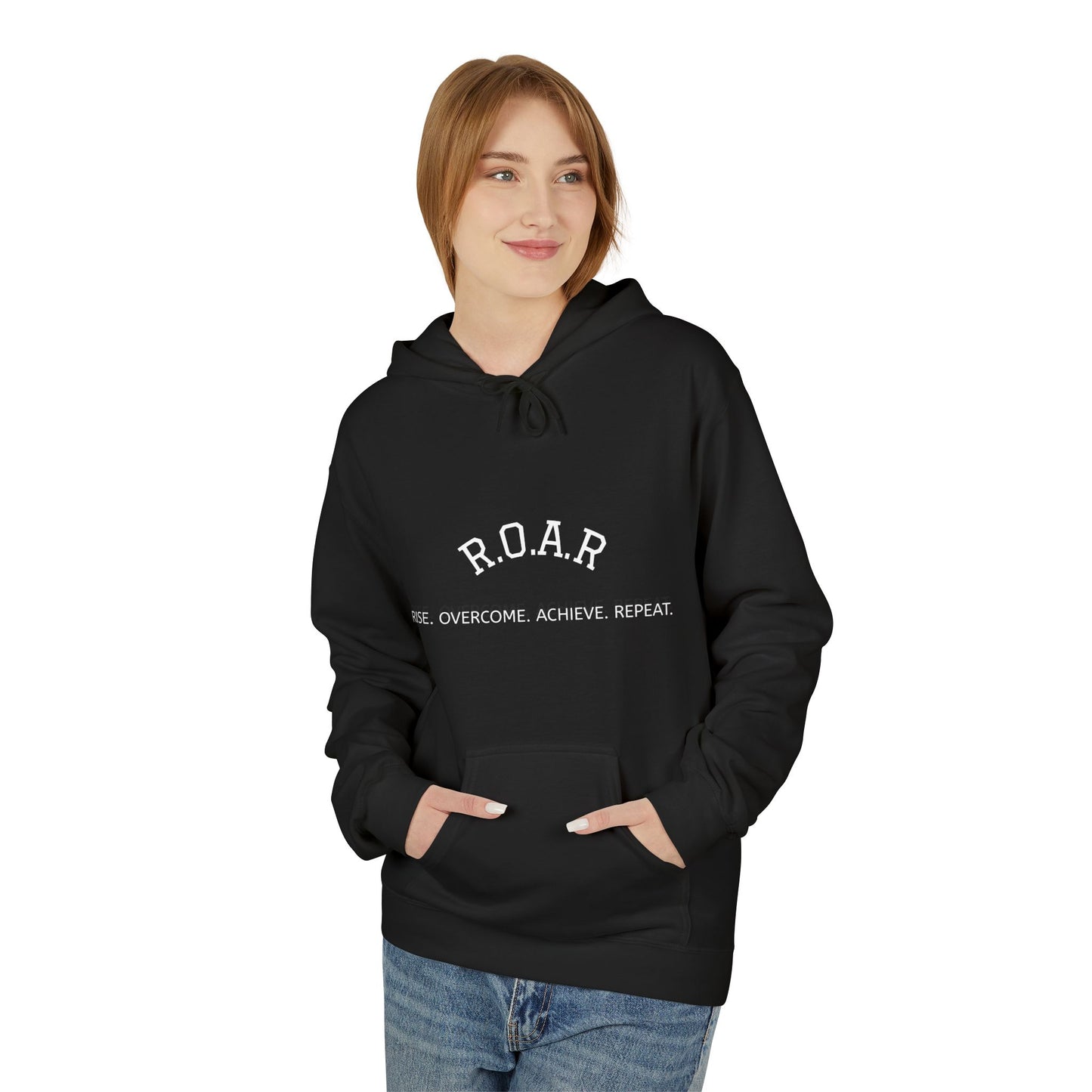 R.O.A.R. (Rise Overcome Achieve Repeat) Hoodie